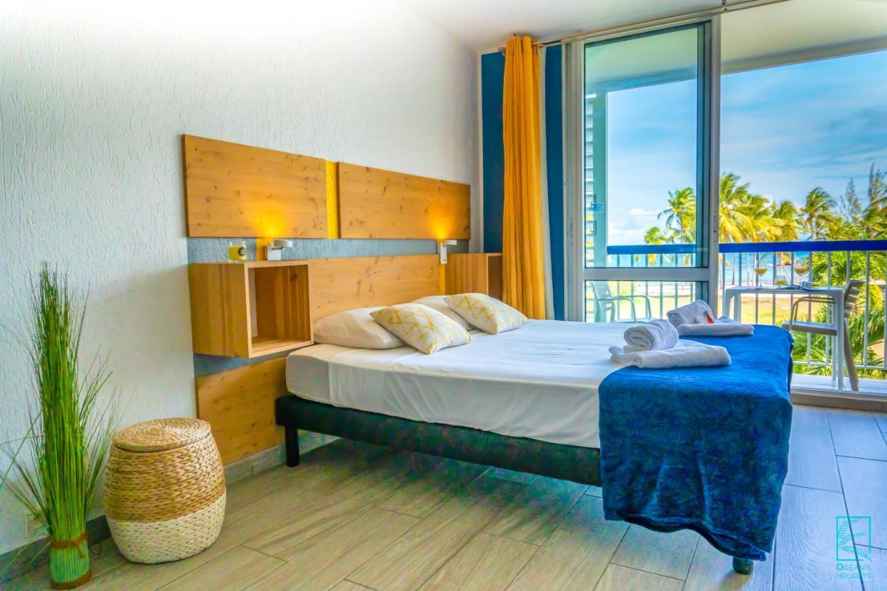 Chaleureux Studio Avec Balcon Face A La Mer - Maripa Le Gosier  Luaran gambar